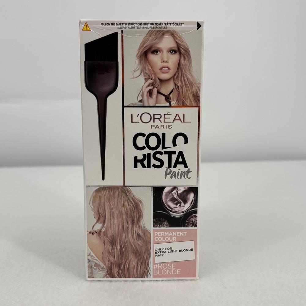 L'Oreal Paris Colorista Paint Permanent Hair Colour Rose Blonde Metallic Pink